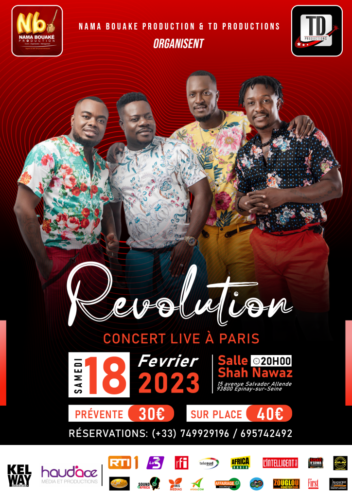 CONCERT REVOLUTION A PARIS